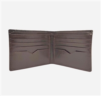 Leather Men's Bifold Wallet, Brown