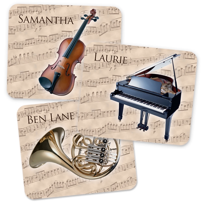 Personalized Instrument Mouse Pad