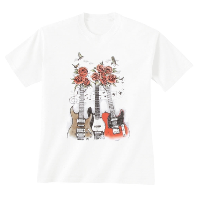 Guitars & Roses Unisex T-Shirt