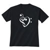 Heart of Clefs Clef T-Shirt