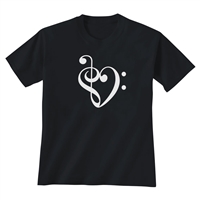 Heart of Clefs Clef T-Shirt
