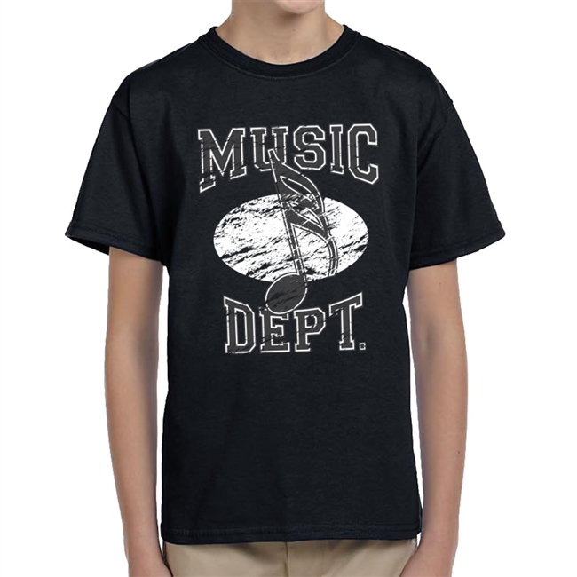 Music Dept. Music Note Child's T-Shirt