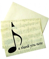 A Thank You Note- Boxed Notecards
