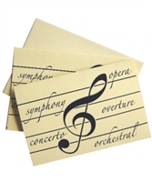 Classical Pieces- Boxed Notecards