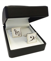 Treble Clef & Bass Clef Cufflinks