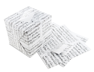Mozart Manuscript Sheet Music Gift Wrap Set