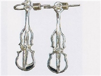 Violin Earrings