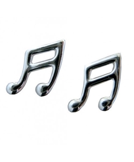 Sterling Silver Quaver Earrings