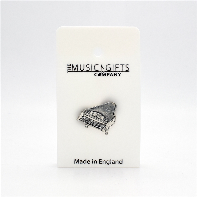 Piano Pewter Pin