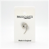 Bass Clef Pewter Pin