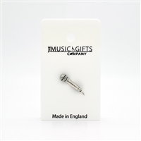 Microphone Pewter Pin