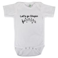 ONESIE-Let's Go Chopin (6-12 months)