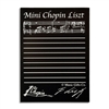 Card Covered Post-it Notes-Mini Chopin Liszt