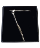 Flute Pewter Necklace