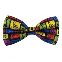 Music Scenes Bow Tie