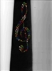 Handmade Tie - Color Of Clef Notes
