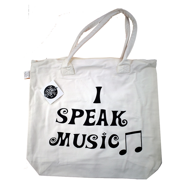 I Speak Music Tote Bag