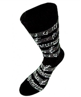 Music Manuscript Socks