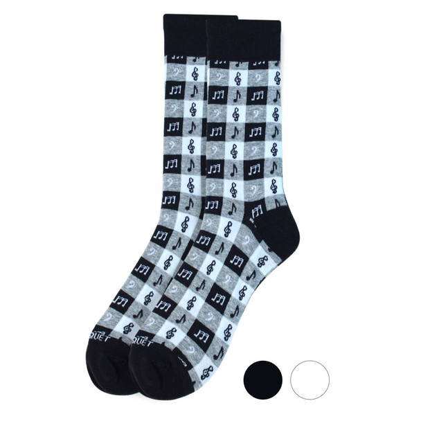 Men's Music Checkerboard Socks