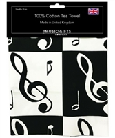 Tea Towel-Music Notes