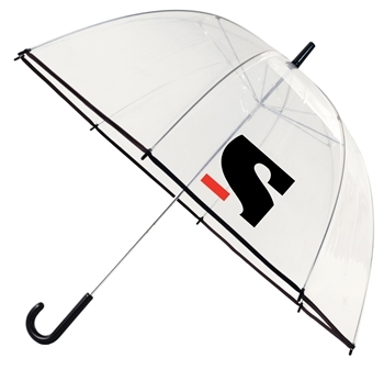 B1333 - The 47" Clear Bubble Umbrella with Hook Handle