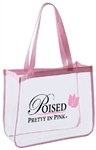 B3047 - The Fashion Clear Tote Bag