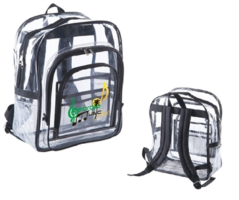 B7004 - The Large Clear Backpack