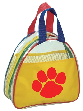 B8014 - Kids Half Moon Clear Tote Bag