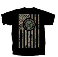 Navy Camo Flag Tee