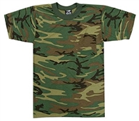 Woodland Camouflage t-shirt