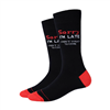 SORRY IM LATE SOCKS