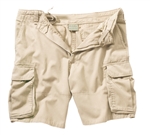 Men's Khaki Vintage Cargo Shorts