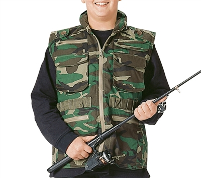 Kids Camo Vest