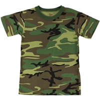 Children's Woodland Camo t-shirt