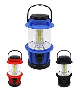 COB LED LANTERN WITH DIMMER