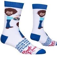 ODD SOX BOB ROSS PAINTING SOCK