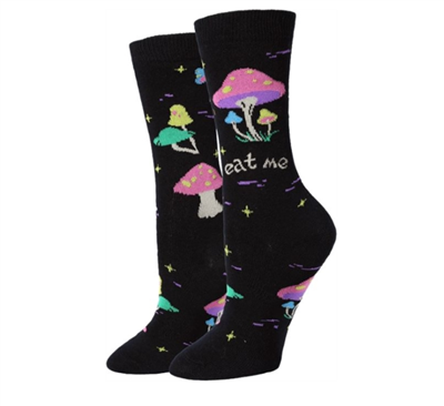 WOMEN'S EAT ME MUSHROOM SOCK