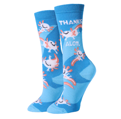 THANKS ALOTL SOCKS