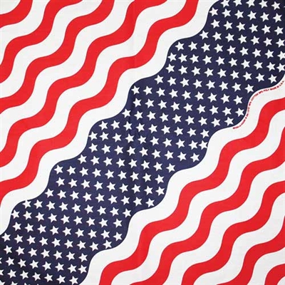 STARS AND STRIPES BANDANA