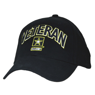 Black Army Veteran Hat