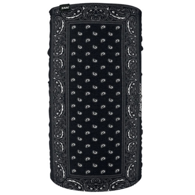Motley Tube - Fleece Lined - Black Paisley