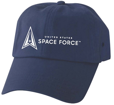 Blue United States Space Force Embroidered Ball Cap