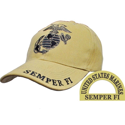 HAT KHAKI MARINE EGA
