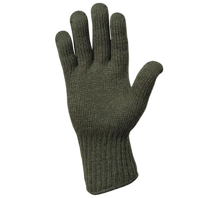 Military Issue Foliage Wool Glove Liners