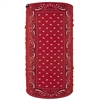 Motley Tube - Fleece Lined - Red Paisley
