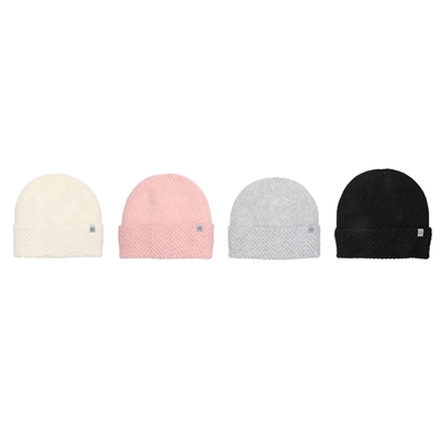 POLAR EXTREME HEAT WOMENS SHERPA LINED LUREX CUFFED HAT