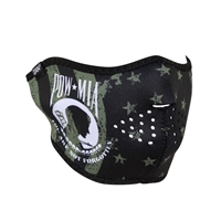Half Mask Neoprene POW MIA FLAG