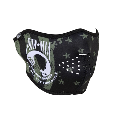 Half Mask Neoprene POW MIA FLAG