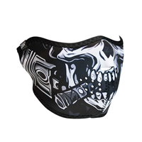 Half Mask Neoprene Biker Skull