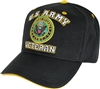 BLACK ARMY LOGO VETERAN HAT